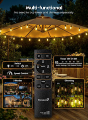 100FT Solar-String-Lights-Outdoor-Waterproof, 31+2LED S14 Shatterproof Bulb, Pat