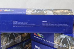 Lot 5x 30cm 24-Tube LED Meteor Shower Icicle Rain Drop String Christmas Lights