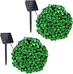Solar String Lights Outdoor Waterproof, 56Ft 100 LED Globe String Light with 8 M