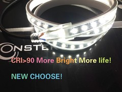 New Patent 110V 2835-120 Waterproof IP68 strip light No power supply needed! 65K