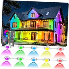 RCUICA Permanent Outdoor Lights Waterproof with Smart App Control 500FT