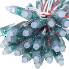 1000pcs 12V WS2811 RGB Full Color Pixels Digital Addressable LED String Lights