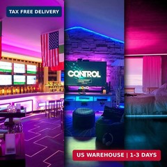 DAYBETTER Led Strip Lights 100 ft Smart with App Remote Control, 5050 RGB for Be