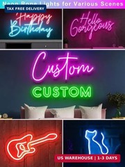 50FT RGB Neon Rope Lights Outdoor Waterproof LED Strip Lights with Remote