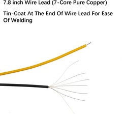 Energy-Saving 30pcs UV LED Lights with 20000 Hours Lifespan – 12V Pre-Wired
