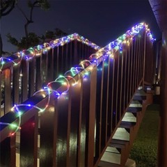 Solar Rope Lights Outdoor Waterproof LED 33ft 100LEd For Garden Yard Fence Parts
