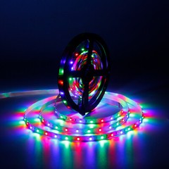 5M/10M Red/Blue/Green/RGB/RGBW 3528/5050 SMD LED Strip Light Tape Remote Adapter