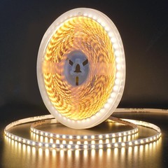 12V 24V SMD 2835 Super Bright Cool White 1200 LED Flexible Light Strip 6000K 10M