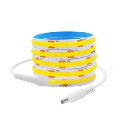 Motion Sensor COB Led Strip Light 5V DC Battery Powered Warm White Blue Red Pink
