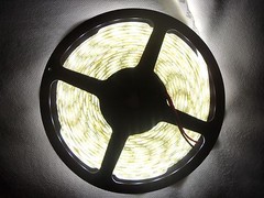 16.4ft Netural White 4000K SMD Waterproof IP65Flexible Strip Light 12V 300 LEDs