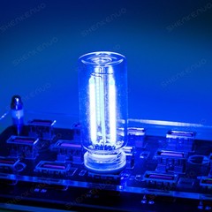 2PC Blue Neon Glow Decor Boat Light Bulbs Car Party + USB Touch Night Light