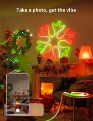 NEW N1 AI Smart RGB Rope Lights Music Sync App Control WiFi Bluetooth LED Strip