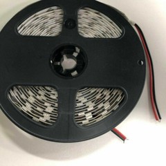 16ft Cool White 5630 Super Bright Waterproof LED Strip Light DC12V 5A W/3M Tape