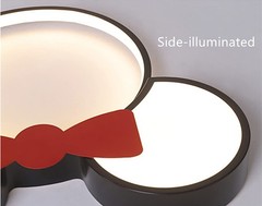 Xindar Modern Led Ceiling Light Acrylic Cartoon Mickey Mouse Flush Mount Light