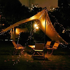 2 Pack Solar String Lights Outdoor Waterproof, 72FT 200 LED Solar String Lights