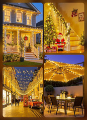 2 Pack Solar String Lights Outdoor Waterproof, 80 FT 200 LED Solar Powered Chris