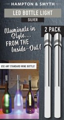 Pack of 2 LED Light Sticks for Wine Bottles Lamps Christmas Decorations 7 Colors