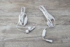 (2) Govee Permanent Outdoor Lights 2 WHITE 4 Ft Extension Cord H705 D/E/F