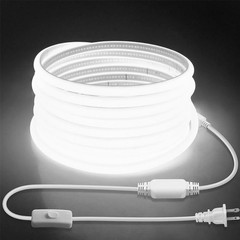 110V COB LED Neon Strip Lights Waterproof Outdoor For Home Garden Lighting