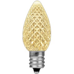 25 Pack C7 LED Outdoor Christmas Replacement Bulbs, C7/E12 Base