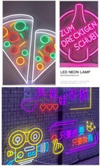 Split Separated Silicone Soft Tube Cover for Neon LED Strip Light AD Board