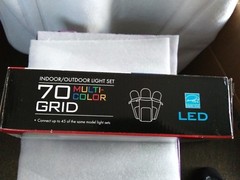 70 Indor/Outdoor Multicolor LED energy saving lights, Green wire