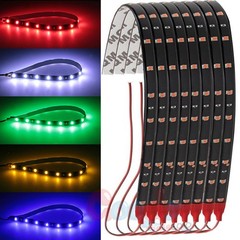 6PCS 12V 12″ 1FT Waterproof LED Strip Light For Motors Car Truck Boat Flexible