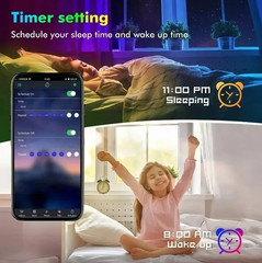 Bluetooth USB RGB LED Strip Light 5M – 5050 SMD Flexible Lighting for TV & Room
