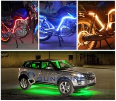 For Car Interior Exterior Self-Adhesive 12″ Waterproof Led Strip Light 15LED 12V