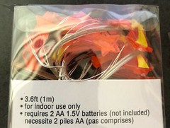 Lot 2 boxes Star Streak Operated LED Indoor Kids Bedroom String Lights