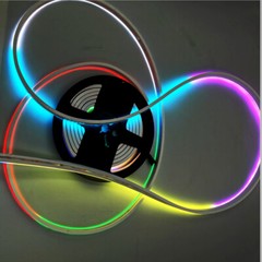 5V 12V Premium Full Color Neon Magic RGB W Flex LED Strip Outdoor Lighting Tape