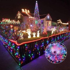 100-800 LED Twinkle Fairy String Lights Christmas Tree Wedding Patio Xmas Decor