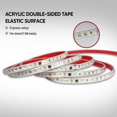 pcningled LED Strip Lights 32.8 Feet Cuttable Rope Lights 110V