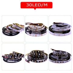 WS2813 RGB LED Strip Double Signal DC5V 30/60/144LEDs/m Individual Addressable