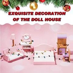 590 Inch Dollhouse Miniature String Lights for Craft 3 Rolls Fake Multicolor