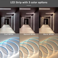 WS2811 Horse Running Led Strip 24V 2835 120Leds/m BanlaX APP Control 10M 15M 20M