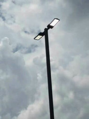 Led Parking Lot Pole Light Fixture 100W 200W 300W Commercial Shoebox Area Light