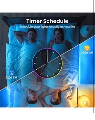 TJOY 100ft Bluetooth LED Strip Lights, Music Sync, RGB Color Changing, AppRemote
