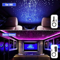 32W Starlight Headliner Kit, Star Lights for Car Roof&Home Decoration, Fiber Cab