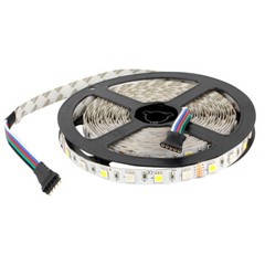 RGBW 5M 60Leds/m 5050 300Leds Non-Waterproof LED Strip Light + RGBW IR Remote