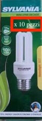 Stock Lot 30 SYLVANIA Energy Saving Bulb E27 11W/52W Warm 3 Tubes