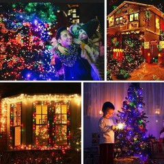 300 LED Curtain Lights String 9.8*9.8FT USB Powered Waterproof Twinkle Wall Ligh
