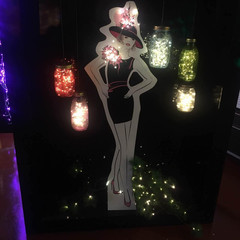 2 Pack Battery Operated Mini Led Fairy Lights Dewdrop Garland Lights with Timer