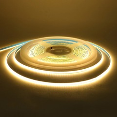5V COB LED Strip 3mm 5mm 8mm Width 320LEDs High Density COB LED Tape AA Battery