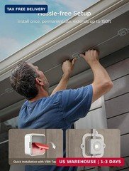 Govee 16.4ft Extension Lights Only for Permanent Outdoor Lights 2,White | Applic