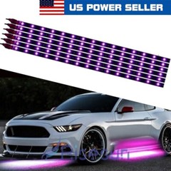 6PCS 12V 12″ 1FT Waterproof LED Strip Light For Motors Car Truck Boat Flexible
