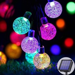 LED Solar String Lights Outdoor Garden Yard Decor Lamp Waterproof Fairy Light