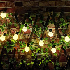 5/7/12M LED Globe Solar Fairy String Lights Bulb Christmas Garland Street Weddin