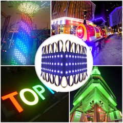10-160ft 5050 Module light 3 LED Store Front Window Showcase Sign Lamp IP65 12V