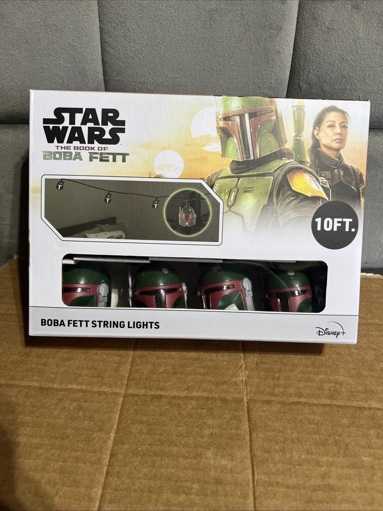 Star Wars The Book Of Boba Fett, Boba Fett String Lights, 10 FT
